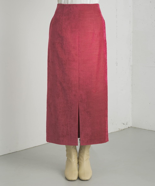 URBAN RESEARCH(アーバンリサーチ)の「ベロアタイトスカート(スカート・レディース・ブラウン/ブルー/ピンク・38/36)」の15枚目の写真