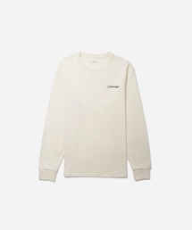 Saturdays NYC | Script Embroidered Standard L/S Tee(Tシャツ/カットソー)