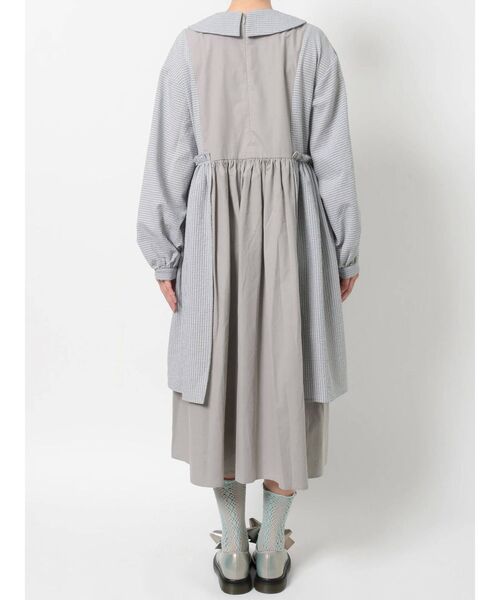 merry jenny（メリージェニー）の「ギャザーチェックコンビワンピース（ワンピース・レディース・グレー/ピンク/ブラック・FREE）」の22枚目の写真