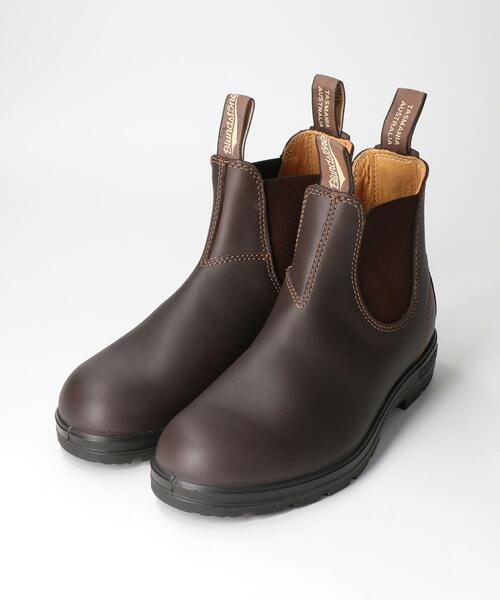 Blundstone(ブランドストーン)の「<BLUNDSTONE(ブランドストーン)> CLASSIC SIDEGORE BOOTS/ブーツ(ブーツ・メンズ・ブラック/ダークブラウン・9/6/8/7)」の2枚目の写真