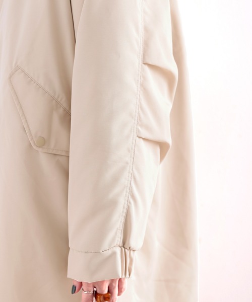 classicalelf(クラシカルエルフ)の「3WAYで使える優秀アイテム!ビッグシルエットM-65キルトライナー付きモッズコート 2枚セット(モッズコート・メンズ・ブラック/アイボリー/カーキ・X-LARGE/LARGE/MEDIUM)」の21枚目の写真