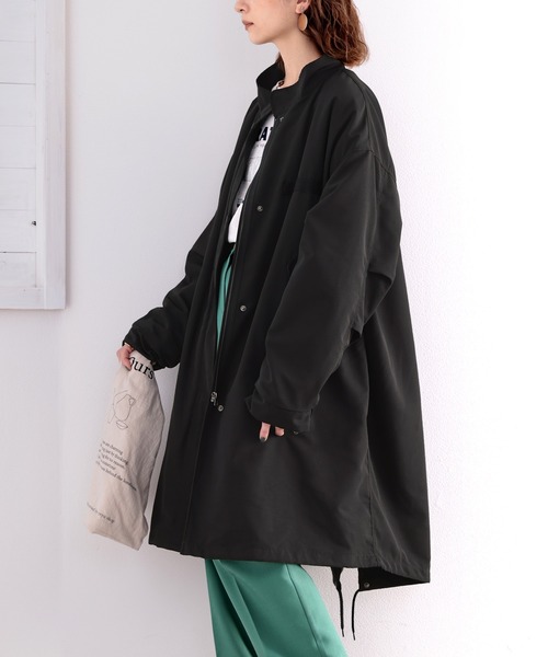 classicalelf(クラシカルエルフ)の「3WAYで使える優秀アイテム!ビッグシルエットM-65キルトライナー付きモッズコート 2枚セット(モッズコート・メンズ・ブラック/アイボリー/カーキ・X-LARGE/LARGE/MEDIUM)」の15枚目の写真