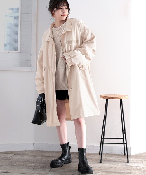 classicalelf(クラシカルエルフ)の「3WAYで使える優秀アイテム!ビッグシルエットM-65キルトライナー付きモッズコート 2枚セット(モッズコート・メンズ・ブラック/アイボリー/カーキ・X-LARGE/LARGE/MEDIUM)」の19枚目の写真