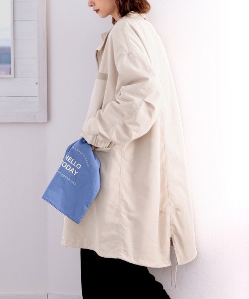 classicalelf(クラシカルエルフ)の「3WAYで使える優秀アイテム!ビッグシルエットM-65キルトライナー付きモッズコート 2枚セット(モッズコート・メンズ・ブラック/アイボリー/カーキ・X-LARGE/LARGE/MEDIUM)」の11枚目の写真