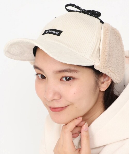 Columbia(コロンビア)の「Columbia/ ケンドリックパークファーフラップキャップ /コロンビア /コーデュロイ(キャップ・メンズ・ブラック/グリーン/ブラウン/ベージュ/ブラック系その他/オレンジ系その他/ライトグレー/ブラック×ブラック/ナチュラル/グレー/ブラウン系その他/ブラック系その他2・ONE SIZE)」の9枚目の写真