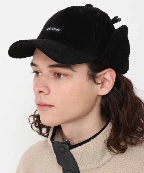 Columbia(コロンビア)の「Columbia/ ケンドリックパークファーフラップキャップ /コロンビア /コーデュロイ(キャップ・メンズ・ブラック/グリーン/ブラウン/ベージュ/ブラック系その他/オレンジ系その他/ライトグレー/ブラック×ブラック/ナチュラル/グレー/ブラウン系その他/ブラック系その他2・ONE SIZE)」の3枚目の写真