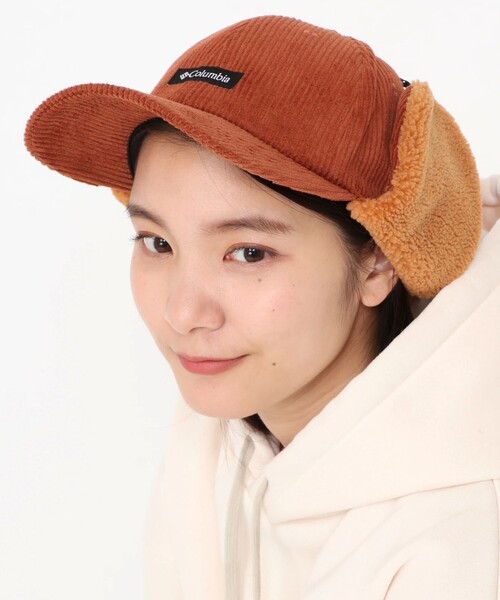 Columbia(コロンビア)の「Columbia/ ケンドリックパークファーフラップキャップ /コロンビア /コーデュロイ(キャップ・メンズ・ブラック/グリーン/ブラウン/ベージュ/ブラック系その他/オレンジ系その他/ライトグレー/ブラック×ブラック/ナチュラル/グレー/ブラウン系その他/ブラック系その他2・ONE SIZE)」の12枚目の写真