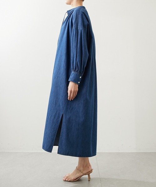 Whim Gazette デニムロングワンピース Whim Gazette（ウィムガゼット