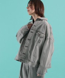 niko and... | [niko and ...JEANS 2022SS]リメイク風デニムジャケット(デニムジャケット)