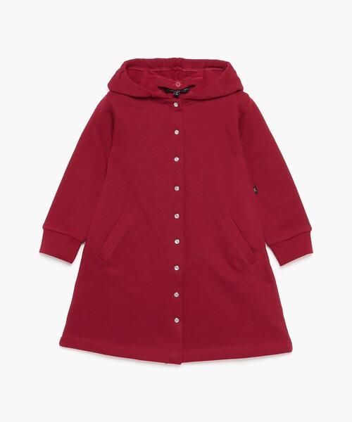 To b. by agnes b. アニエスベー Aライン コート レッド To b. by agnes b. outer collection