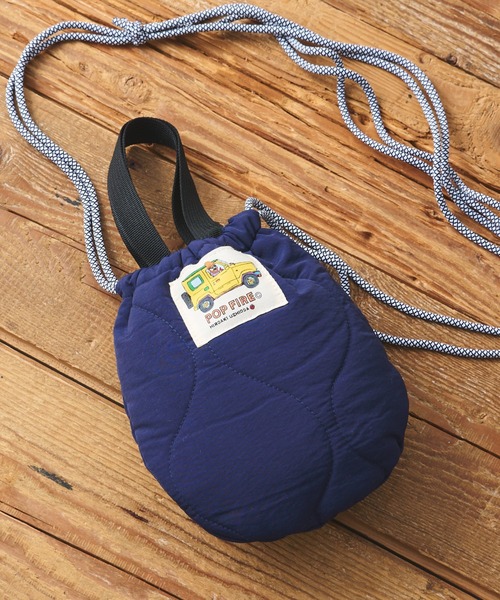 CIAOPANIC TYPY（チャオパニックティピー）の「【POPFIREｘCIAOPANIC TYPY】別注 巾着バッグ Mサイズ（ショルダーバッグ・レディース・レッド/イエロー/グリーン/イエロー系その他/レッド系その他/レッド系その他2・M）」の3枚目の写真