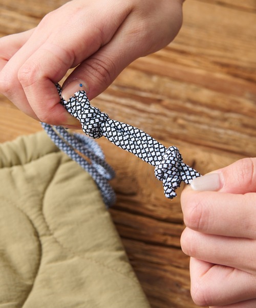 CIAOPANIC TYPY（チャオパニックティピー）の「【POPFIREｘCIAOPANIC TYPY】別注 巾着バッグ Mサイズ（ショルダーバッグ・レディース・レッド/イエロー/グリーン/イエロー系その他/レッド系その他/レッド系その他2・M）」の21枚目の写真