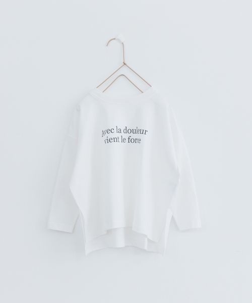 LOWRYS FARM(ローリーズファーム)の「ロゴTEELS 264241(Tシャツ/カットソー・キッズ・アイボリー/オフホワイト/ピンク・110cm/120cm/130cm/140cm/150cm)」の11枚目の写真