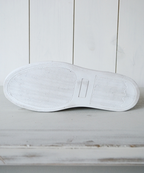 SHIPS for women（シップスフォーウィメン）の「★★nacer de pie:パンチングレザースリッポン◇（スニーカー・レディース・ホワイト/ブラック・35/38/36/37）」の7枚目の写真