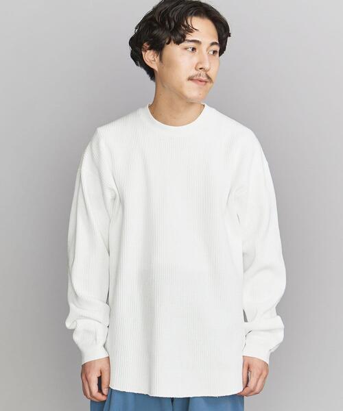 BEAUTY&YOUTH UNITED ARROWS（ビューティーアンドユースユナイテッドアローズ）の「BY 10oz ヘビー ウェイト サーマル カットソー（Tシャツ/カットソー・メンズ・ホワイト/ライトブルー/シルバー・S/M/L/XL/XXL）」の10枚目の写真