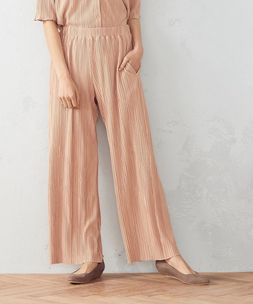 COMME CA ISM（コムサイズム）の「【セットアップ対応】 プリーツパンツ（その他パンツ・レディース・アイボリー/オレンジ/チャコール・MEDIUM/LARGE）」の17枚目の写真