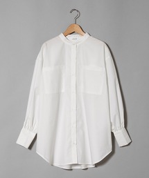 AS KNOW AS PINKY | サラリラバンドカラーシャツ(シャツ/ブラウス)