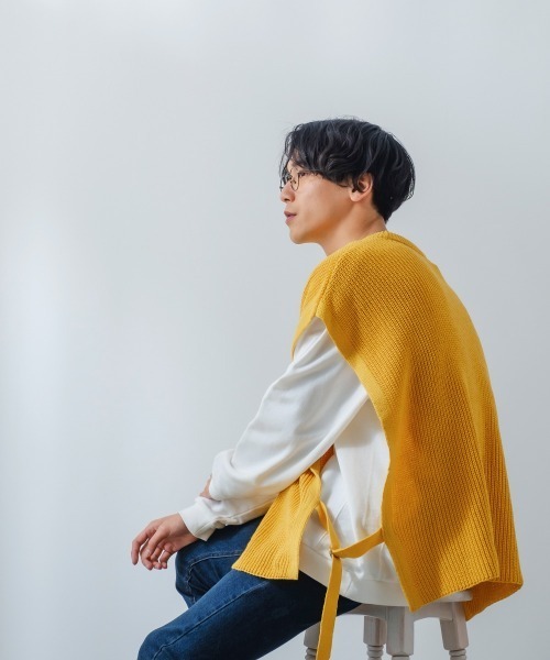 improves(インプローブス)の「【improves】サイド リングセパレート クルーネック ベスト(ベスト・メンズ・ブラウン/ブラック/イエロー/ブルー/ベージュ/グリーン・MEDIUM/LARGE)」の9枚目の写真