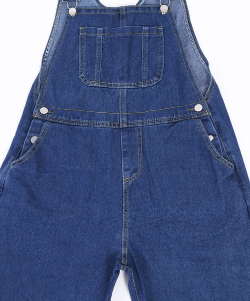 WC（ダブル シー）の「デニムオーバーオール（サロペット/オーバーオール・レディース・インディゴブルー/ライトインディゴブルー・FREE）」の18枚目の写真