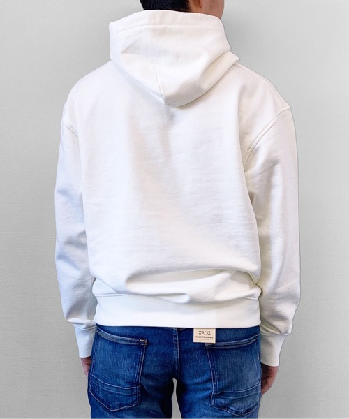 SCOTCH&SODA(スコッチアンドソーダ)の「プリント フーディ【166535】(パーカー・メンズ・ピンク/グリーン/イエロー/ホワイト・LARGE/SMALL/MEDIUM)」の8枚目の写真