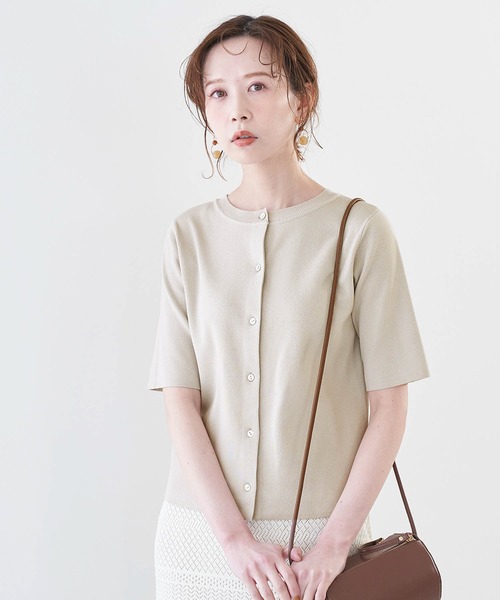 2WAY/ハーフスリ－ブカーディガン