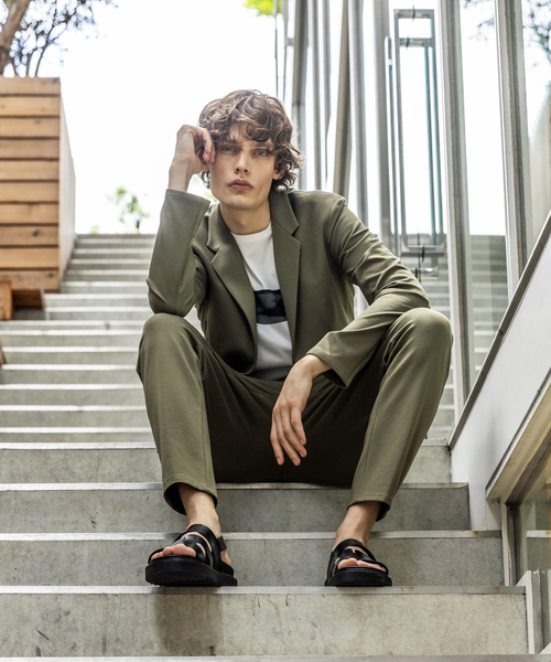 alfredoBANNISTER(アルフレッドバニスター)の「【WEB限定】バックストラップ フットベット サンダル(サンダル・メンズ・ブラック・40/41/42/43)」の6枚目の写真