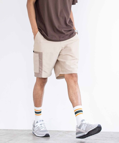 NEW BALANCE（ニューバランス）の「NB AT ショーツ（その他パンツ・メンズ・イエロー/ライトブラウン・LARGE/MEDIUM/X-LARGE/SMALL/XX-LARGE）」の2枚目の写真