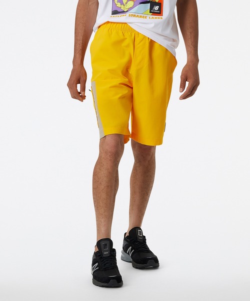 NEW BALANCE（ニューバランス）の「NB AT ショーツ（その他パンツ・メンズ・イエロー/ライトブラウン・LARGE/MEDIUM/X-LARGE/SMALL/XX-LARGE）」の10枚目の写真