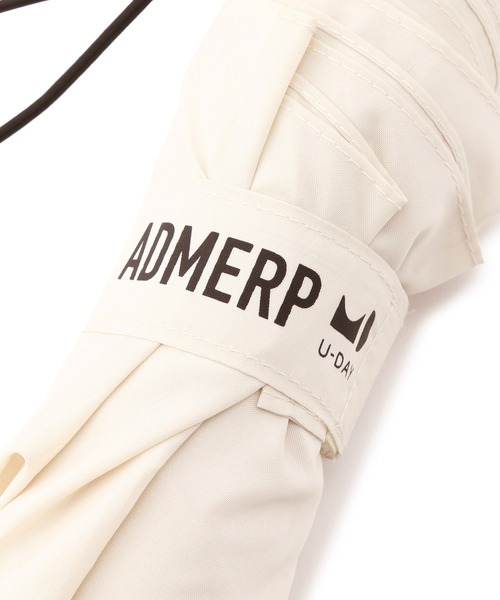 ADAM ET ROPE'（アダムエロペ）の「【サステナブル・晴雨兼用・男女兼用】［U-DAY for ADAM ET ROPE'］ADMERP 折りたたみ傘（折りたたみ傘・レディース・カーキ/キナリ・FREE）」の20枚目の写真