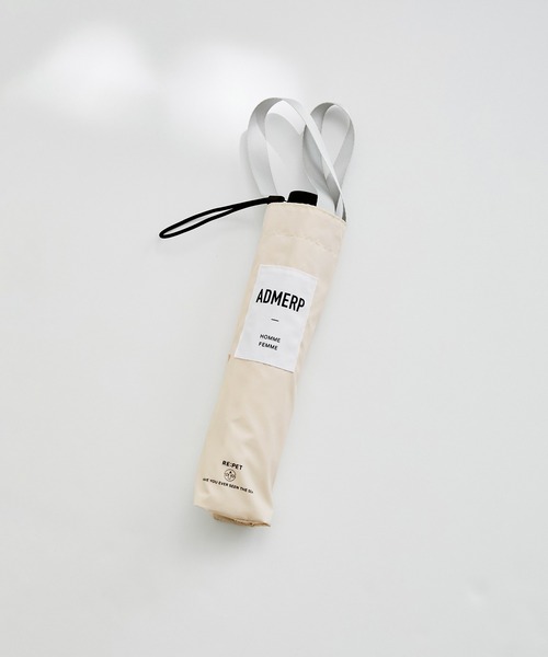 ADAM ET ROPE'（アダムエロペ）の「【サステナブル・晴雨兼用・男女兼用】［U-DAY for ADAM ET ROPE'］ADMERP 折りたたみ傘（折りたたみ傘・レディース・カーキ/キナリ・FREE）」の18枚目の写真