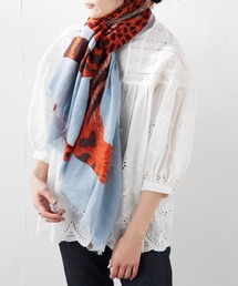 【INOUI Editions（イヌイエディションズ）】アニマルトリオ柄ストール