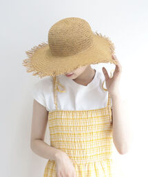 Rebecca | 【REBECCA/レベッカ】フリンジつば広HAT(ハット)