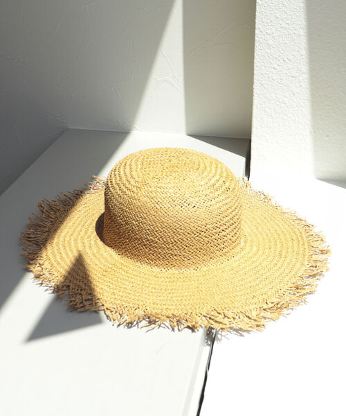 Rebecca（レベッカ）の「【REBECCA/レベッカ】フリンジつば広HAT（ハット・レディース・ブラック/キャメル・FREE）」の11枚目の写真