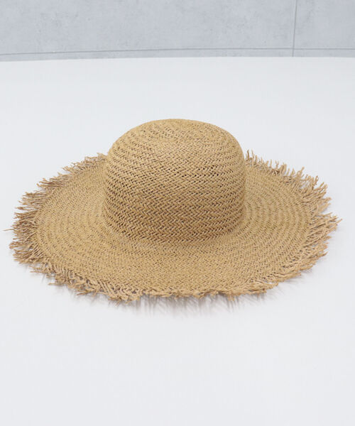 Rebecca（レベッカ）の「【REBECCA/レベッカ】フリンジつば広HAT（ハット・レディース・ブラック/キャメル・FREE）」の8枚目の写真