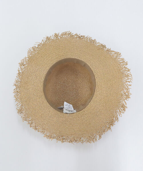 Rebecca（レベッカ）の「【REBECCA/レベッカ】フリンジつば広HAT（ハット・レディース・ブラック/キャメル・FREE）」の6枚目の写真