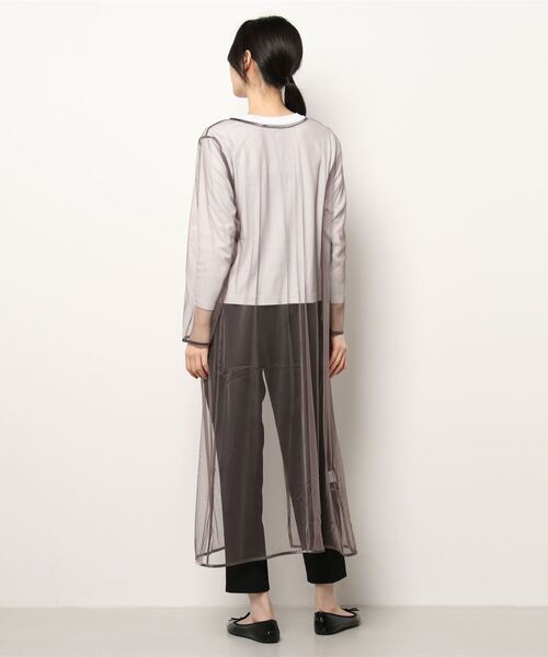 LATINA（ラティーナ）の「マルチWAYシアーロングトップスカーディガン（カーディガン/ボレロ・レディース・ブラウン・FREE）」の2枚目の写真