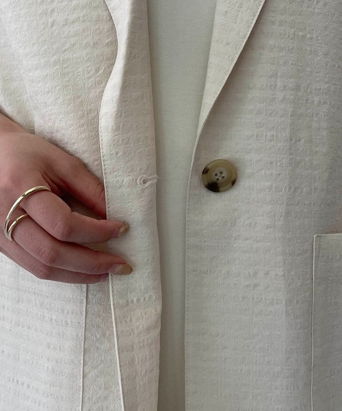 CAPRICIEUX LE'MAGE（カプリシューレマージュ）の「〈WEB限定〉バックオープンベスト（ベスト・レディース・ブラック/ホワイト系その他・FREE）」の9枚目の写真