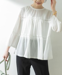 URBAN RESEARCH | 前後2WAY楊柳ティアードブラウス(シャツ/ブラウス)