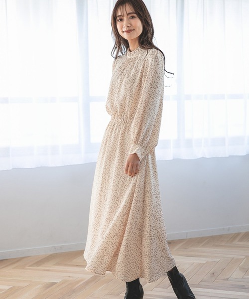 ブランド古着 長袖ワンピース ワンピース Mysty Woman ミスティウーマン のファッション通販 Zozoused