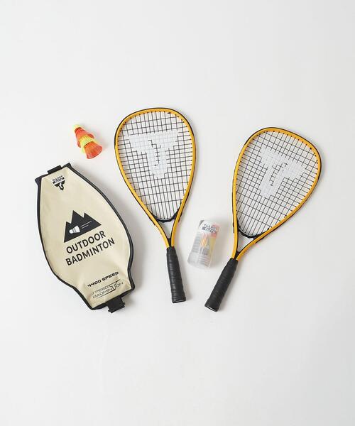 BEAUTY&YOUTH UNITED ARROWS（ビューティーアンドユースユナイテッドアローズ）の「＜TALBOT-TORRO＞ OUTDOOR BDMNTN/バドミントンラケット（スポーツグッズ・メンズ・オリーブ/ターコイズブルー/イエロー/ナチュラル・FREE）」の4枚目の写真