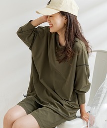 CIAOPANIC TYPY（チャオパニックティピー）の「配色ステッチカバーアップBIGラッシュガード（ラッシュガード・レディース）」
