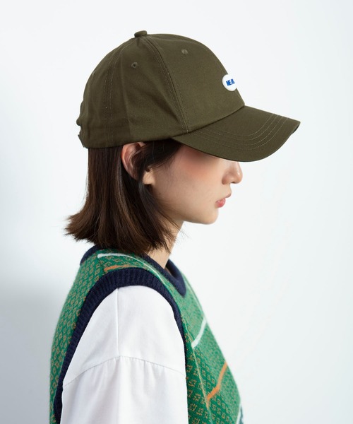 LA VORAGINE（ラ ヴォラジネ）の「CAP*野球帽子（キャップ・レディース・ブラック/カーキ/イエロー/ブルー/ライトブラウン/ローズ・FREE）」の4枚目の写真