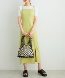 FREE'S MART | フロントスリットキャミワンピース(ワンピース)