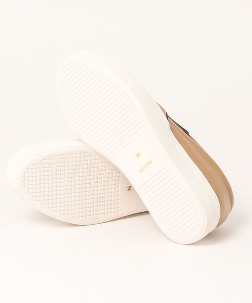 mio notis（ミオノティス）の「防水厚底スリッポン/530Ｂ（スリッポン・レディース・ベージュ/パイソン・38/36/37/39）」の3枚目の写真