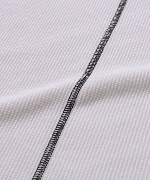 BEAMS LIGHTS（ビームスライツ）の「BEAMS LIGHTS / サーマル パーカ SOLOTEX(R)（パーカー・メンズ・ブラック/オフホワイト・SMALL/MEDIUM/LARGE）」の7枚目の写真