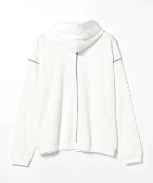 BEAMS LIGHTS（ビームスライツ）の「BEAMS LIGHTS / サーマル パーカ SOLOTEX(R)（パーカー・メンズ・ブラック/オフホワイト・SMALL/MEDIUM/LARGE）」の11枚目の写真