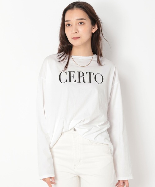 MICA＆DEAL マイカアンドディール CERTO ロンT 長袖 MICA&DEAL（マイカ＆ディール）の「MICA&DEAL / CERTOロンT（T