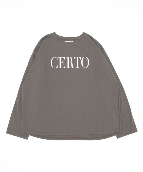 MICA＆DEAL マイカアンドディール CERTO ロンT 長袖 MICA&DEAL（マイカ＆ディール）の「MICA&DEAL / CERTOロンT（T