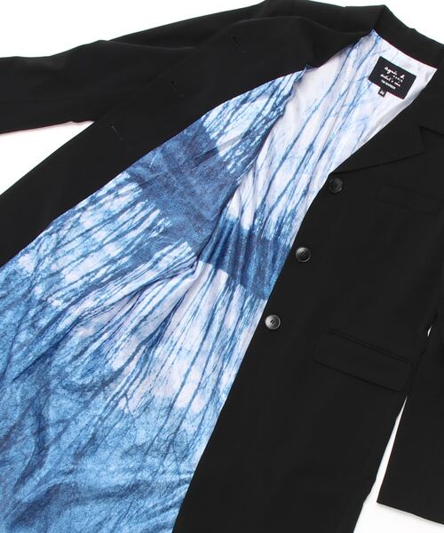 agnes b.（アニエスベー）の「UQ20 MANTEAU アーティストコート（その他アウター・レディース・ブラック・40/38/42/36）」の9枚目の写真