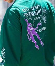 【ムラサキスポーツ限定】TOY MACHINE/トイマシーン ビッグシルエット バックプリントロンT MTMFCLT2